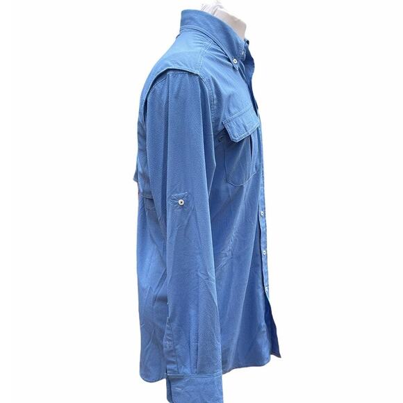 NEW! SOUTHERN TIDE Marlin Check Fishing Shirt in Royal Blue - Small - Picture 3 of 12